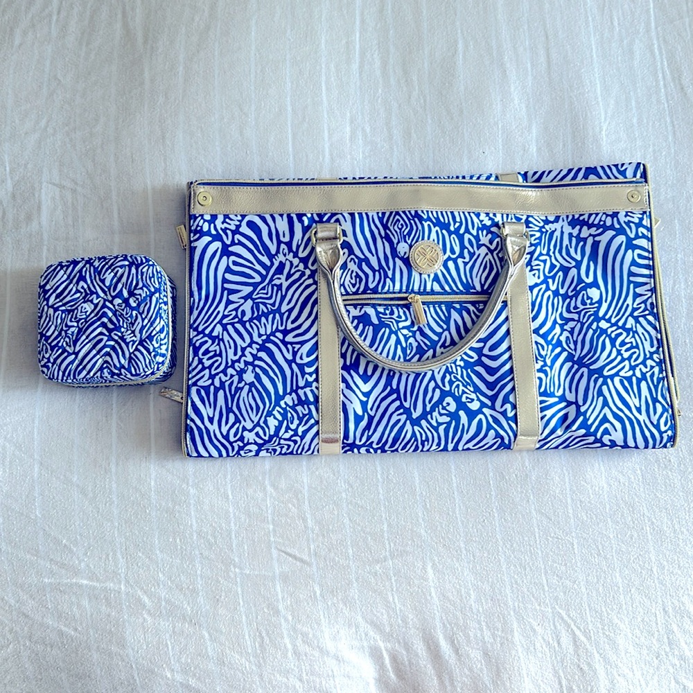 Lilly Pulitzer Jewelry Case and Garment Bag